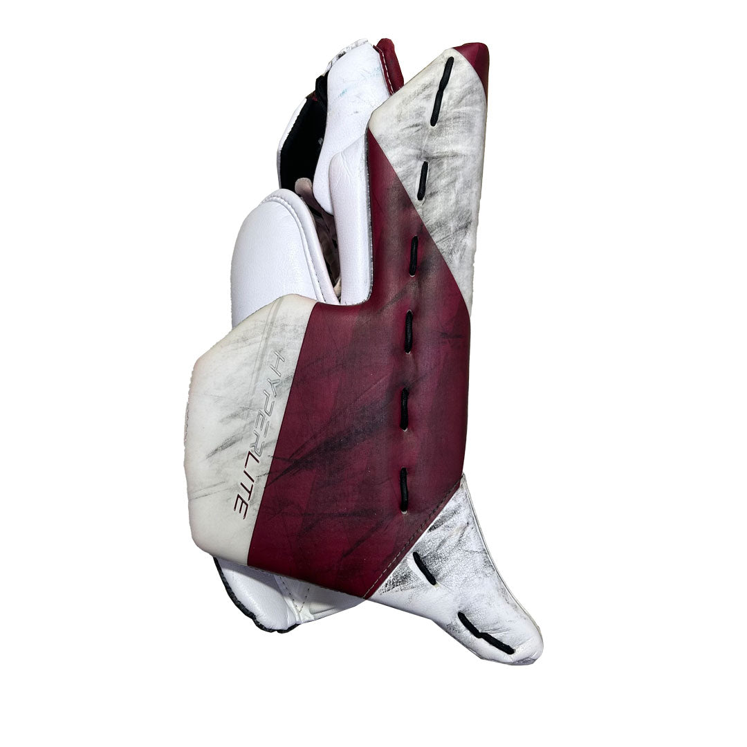 Bauer Vapor Hyperlite - Bloqueur de gardien Pro Stock d'occasion (blanc/rouge)